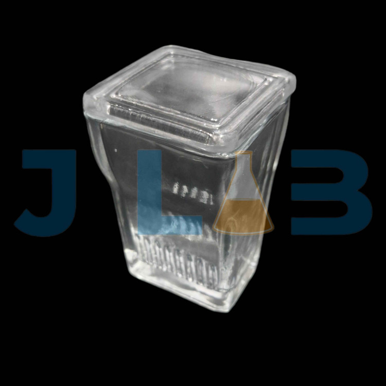 جار شیشه ای ایستاده رنگ آمیزی لام