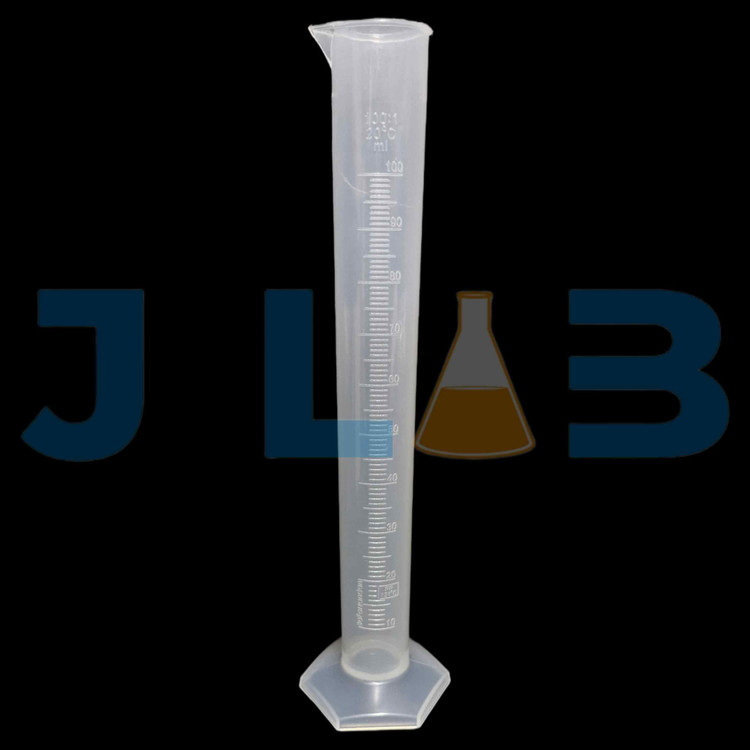 استوانه مدرج 100 سی سی پلاستیکی