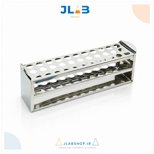جا لوله آزمایش استیل (رک آزمایشگاهی)