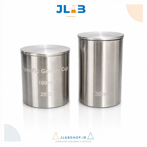 پیکنومتر استیل آزمایشگاهی